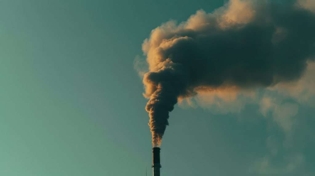 Emisiones de gases de efecto invernadero. Fuente: Vecteezy